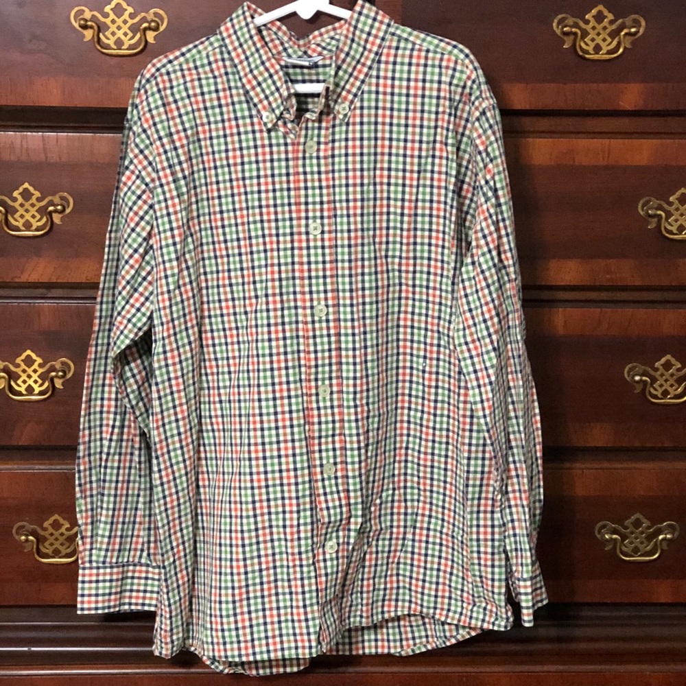 Boys Long Sleeve Button Down